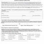 TX HHS Form 3052. Practitioner's Statement of Medical Need