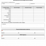 TX HHS Form 3155. Base or Operational Grant Budget Revision Request