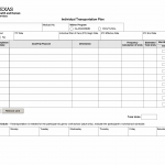 TX HHS Form 3598. Individual Transportation Plan