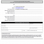 TX HHS Form 3613. Provider Investigation Report with Fax Cover Sheet (Home Health. Hospice and Personal Assistance Services Provider Use Only)