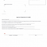 TX HHS Form 3623. Approval of Application for CLASS