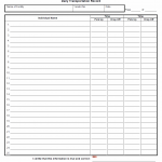 TX HHS Form 3682. Day Activity and Health Services Daily Transportation Record