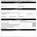TX HHS Form 3925. Special Needs Funds Request for Communication Access