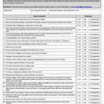 TX HHS Form 4004.  Residential Child Care Licensing Environment Health Checklist