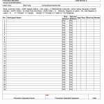 TX HHS Form 5102. Participant Information