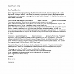 TX HHS Form 5105. Youth Prevention Indicated Program Participation Letter