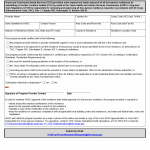 TX HHS Form 8491. Request for a Four-Person Residence Approval