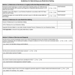 TX HHS Form 8515. Guidelines for Determining Less Restrictive Setting