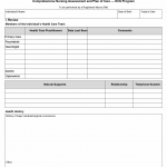 TX HHS Form 8584-CDS. Comprehensive Nursing Assessment and Plan of Care  HCS Program