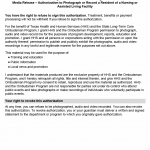 TX HHS Form 8626. Media Release  Authorization to Photograph or Record a Resident of a Nursing or Assisted Living Facility