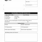 TX HHS Form 2066-IDT. Interdisciplinary Team (IDT) Meeting Letter