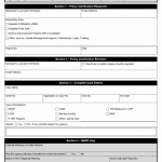 TX HHS Form H0005. Policy Clarification Request (PCR)