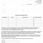 TX HHS Form H0054. Medicaid Buy-In Eligibility Notice
