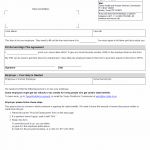 TX HHS Form H1028. Employment Verification