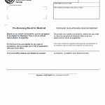 TX HHS Form H1035. Pre-Screening Result for Medicaid