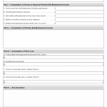 TX HHS Form H1049-3. Self-Employment Income Worksheet