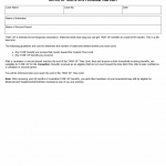 TX HHS Form H1094. Notice of TANF-SP Time Limit