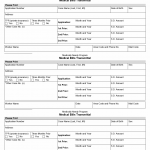 TX HHS Form H1120. Medical Bills Transmittal