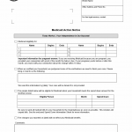 TX HHS Form H1122. Medicaid Action Notice