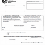 TX HHS Form H1242-FTI. Verification of Mineral Rights - FTI