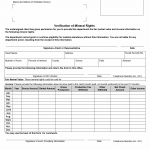 TX HHS Form H1242. Verification of Mineral Rights