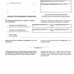 TX HHS Form H1273. Request for Assessment Information