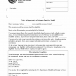 TX HHS Form H1277. Notice of Opportunity to Designate Funds for Burial