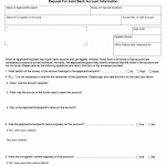 TX HHS Form H1299. Request for Joint Bank Account Information