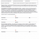 TX HHS Form H1700-3. Individual Service Plan  Signature Page