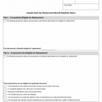 TX HHS Form H1899. Unauthorized Use Replacement Benefit Eligibility Notice