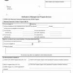 TX HHS Form H2065-D. Notification of Managed Care Program Services