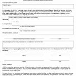 TX HHS Form H2076. Authorization to Release Medical Information