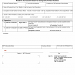 TX HHS Form H3618-A. Resident Transaction Notice for Designated Vendor Numbers