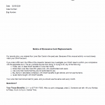 TX HHS Notice TF0610. Notice of Excessive Card Replacements