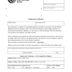 Form 3049 - Texas Employment Verification