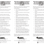 Form DMV 246. Operational Recommendations for Transporting Passengers for Compensation (For-Hire) - Virginia