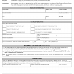 Form DSD 9A. Permanent/Temporary Dealer Promotional Plates Application - Virginia