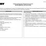 Form IRP 1B. Virginia International Registration Plan (IRP) Supplemental Application - Virginia