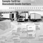 Form OA 450. Sample Tariff for Household Goods Carriers - Virginia