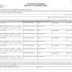 Form TPT 567. Monthly Report of Examinations - Virginia