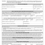 Form VSA 10M. Military Surplus License Plate Application - Virginia