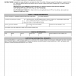 Form VSA 12. Affidavit in Lieu of Title Certificate - Virginia