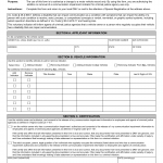 Form VSA 68. Voluntary Communication Impairment Indicator Application - Virginia