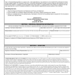 VA Form 10-306. Request for Information (PCAFC Decisions)