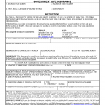 VA Form 29-4125. Claim for One Sum Payment—Government Life Insurance