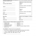 Volunteer Application Form