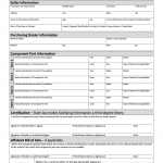 Form VTR-207. Inventory of Component Parts Purchased/Affidavit Bill of Sale