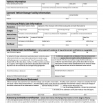 Form VTR-265-VSF. License Vehicle Storage Facility Lien Foreclosure