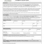 Form VTR-311. Application for Certified Firefighter License Plates - Texas