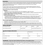 Form VTR-331-INS. Insurance Company Statement of Fact